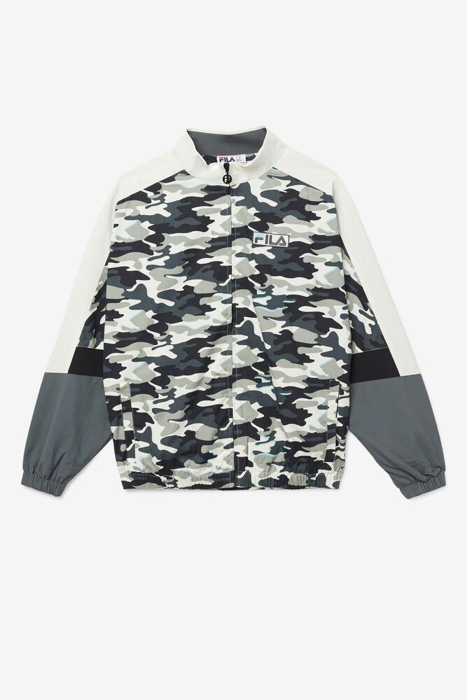 Fila Jacket Mens Black - Marshall Wind - Philippines 5378296-CD